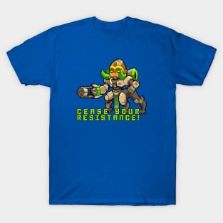 Overwatch - Orisa Pixel Quote T-Shirt